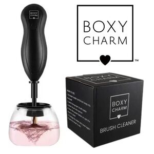BOXYCHARM Brush Cleaner Holds 8 Different Size Brushes Silicon Holder